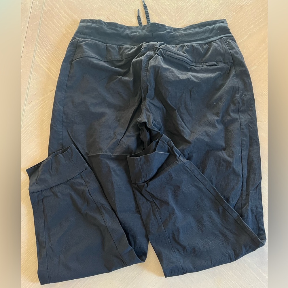 Athleta Black Women's Slim Zip Pocket Joggers - Picture 4 of 4